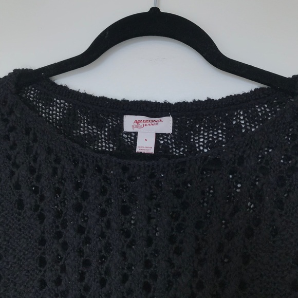 🌟 Arizona Jeans Co Black Knit Sweater - Picture 4 of 9